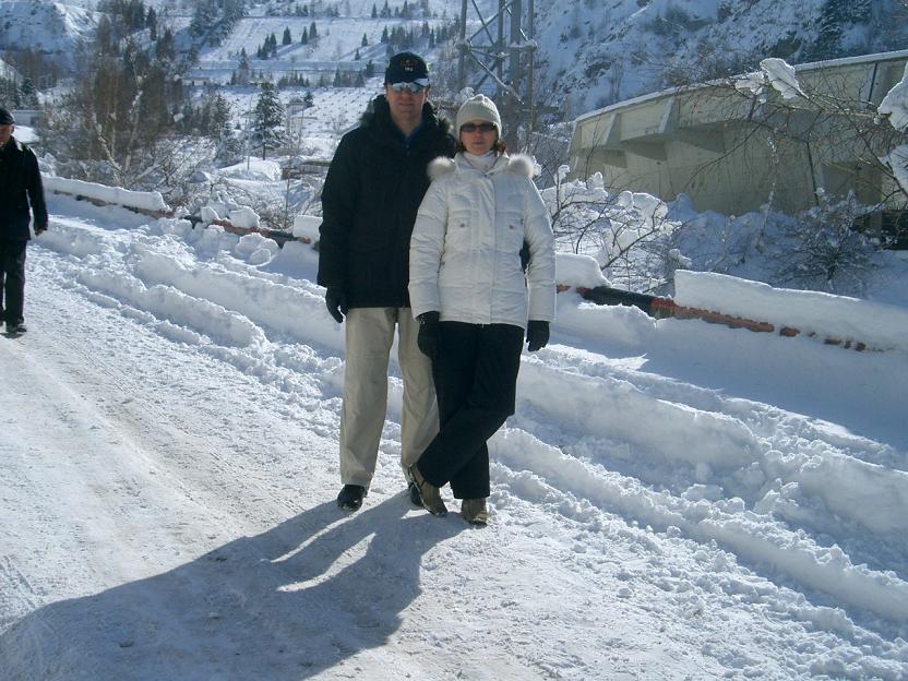 Владимир Смирнов с женой, фото из семейного архива