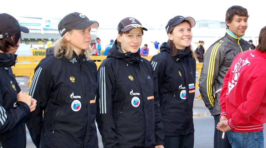 Биатлон. Яна Романова на летнем чемпионате России, Уфа-2009