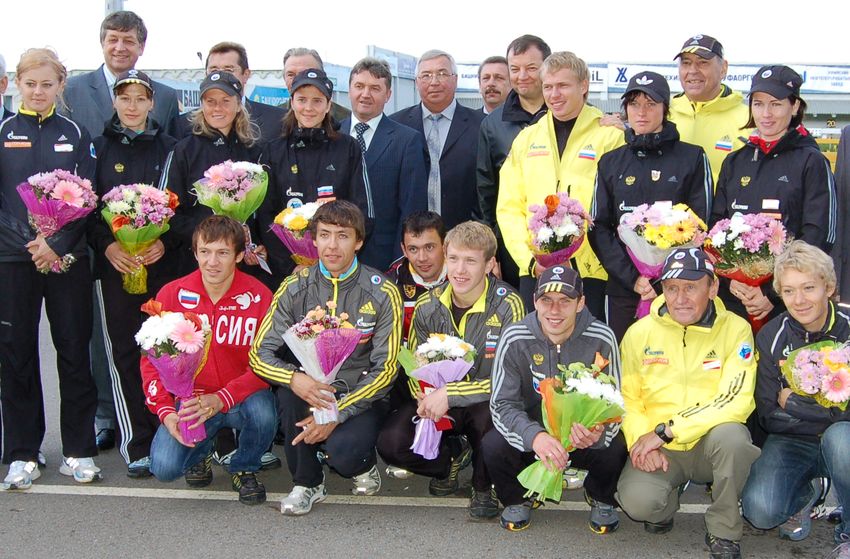 Биатлон. Яна Романова на летнем чемпионате России, Уфа-2009