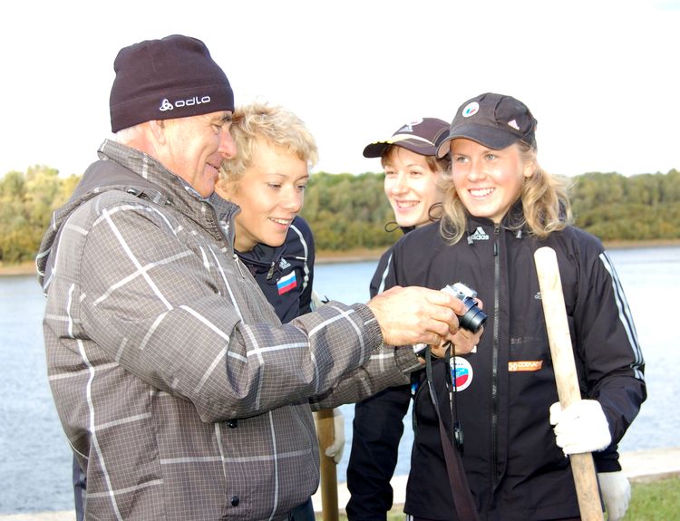 Биатлон. Яна Романова на летнем чемпионате России, Уфа-2009