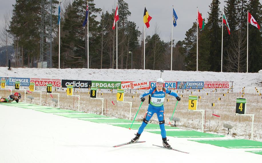 Биатлон. Первый этап Кубка мира по биатлону 2009-2010.