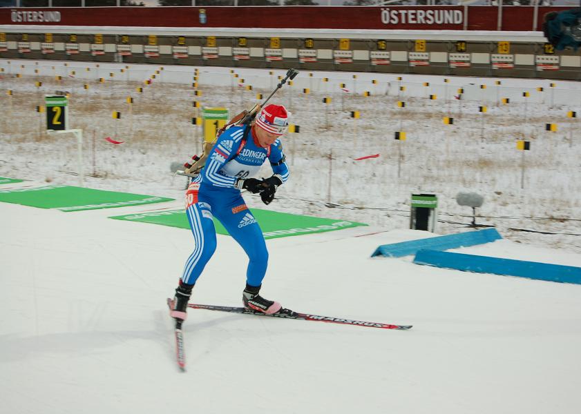 Биатлон. Первый этап Кубка мира по биатлону 2009-2010.