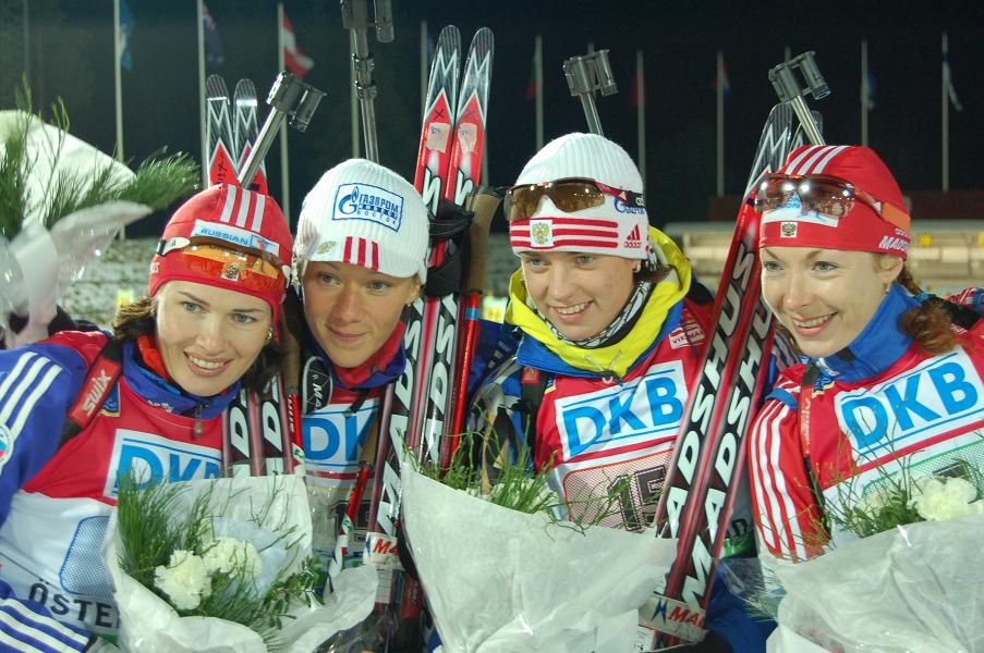 Биатлон. Первый этап Кубка мира по биатлону 2009-2010.