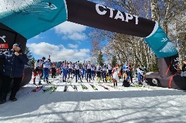 Старт марафона Прощание со снегом - 2025