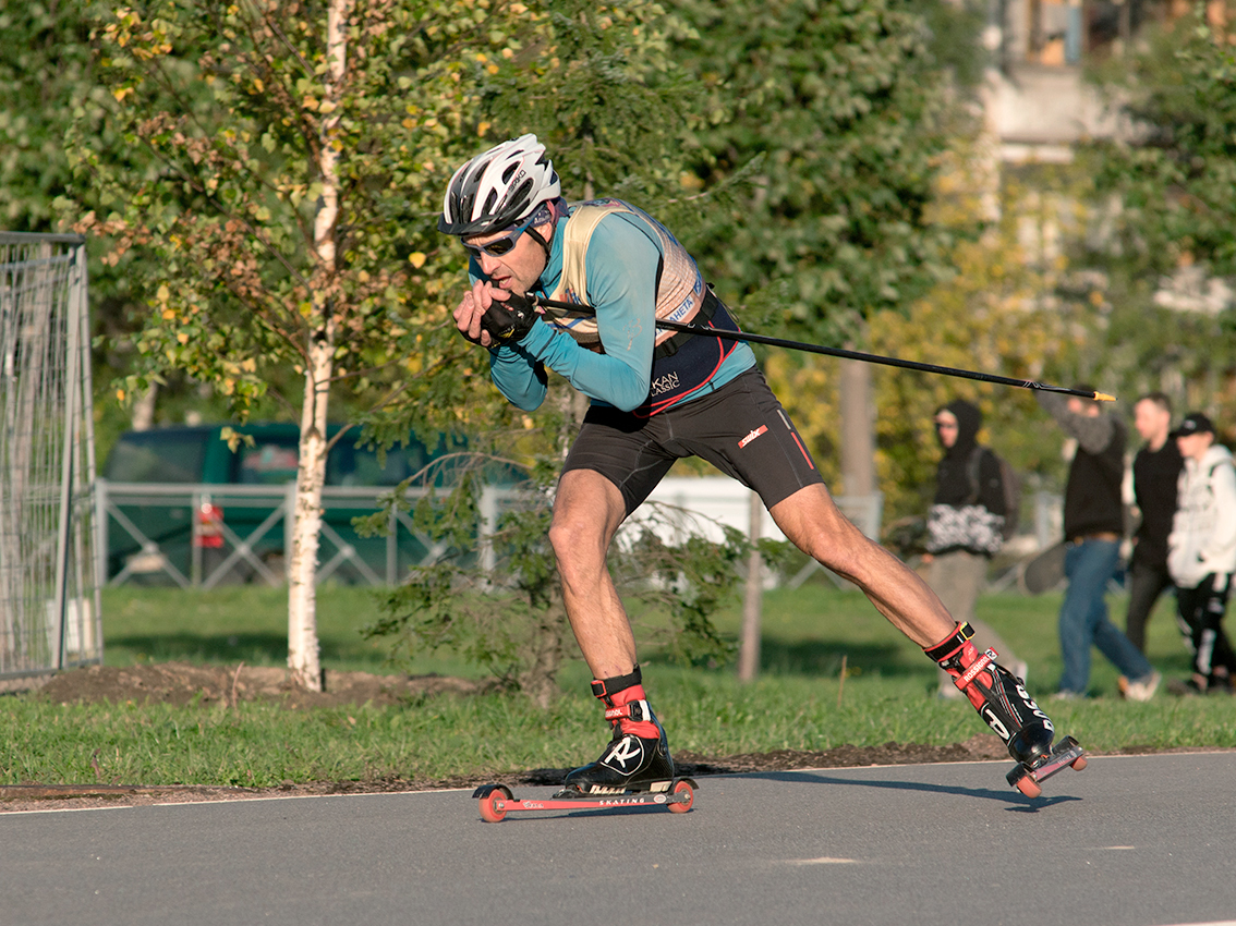 Роман Леонтьев лыжероллеры