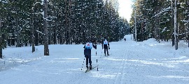 фев.2025г., Сыктывкар, спортивная трасса на Динамо, 7,5 км