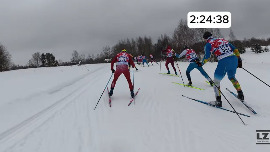 участник деминского марафона на брадосах