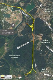 Схема прохождени платнйо дороги. Октябрь 2025  из октября