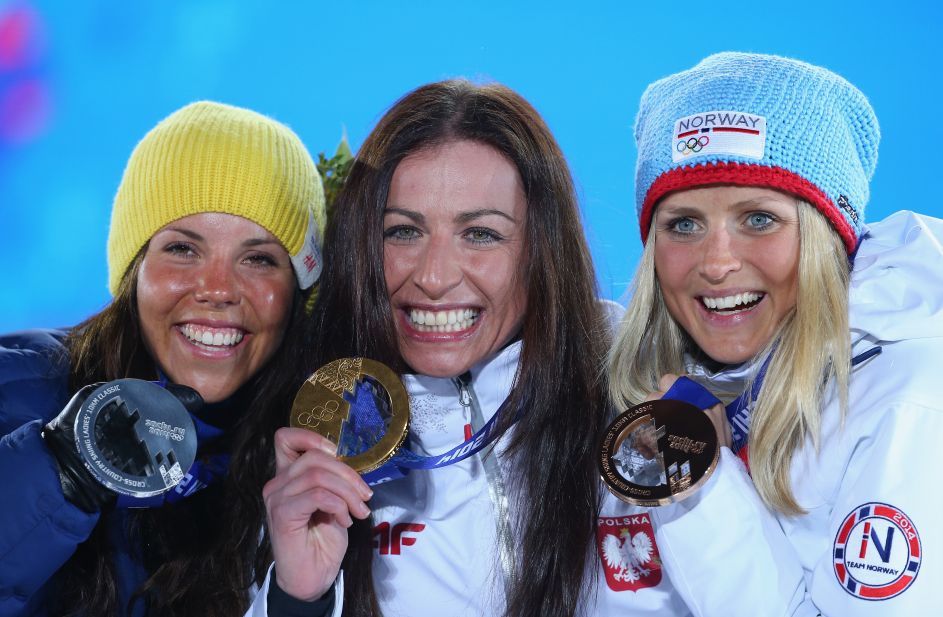 Шарлотта Калла (Швеция), Юстина Ковальчик, Терезе Йохауг (Норвегия)