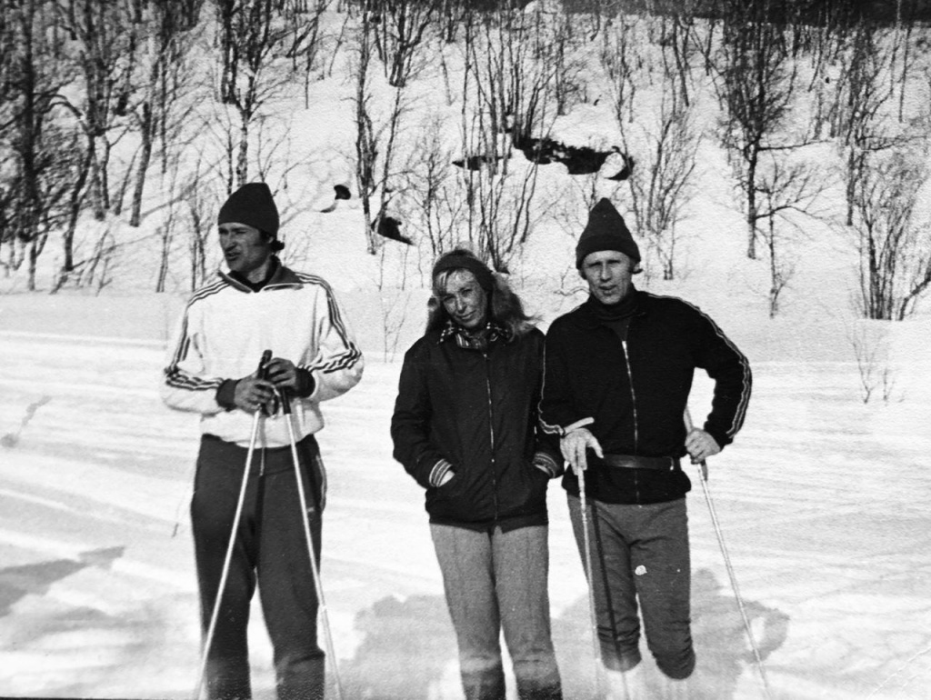 1975 г, Праздник Севера. Работа в Буревестнике.