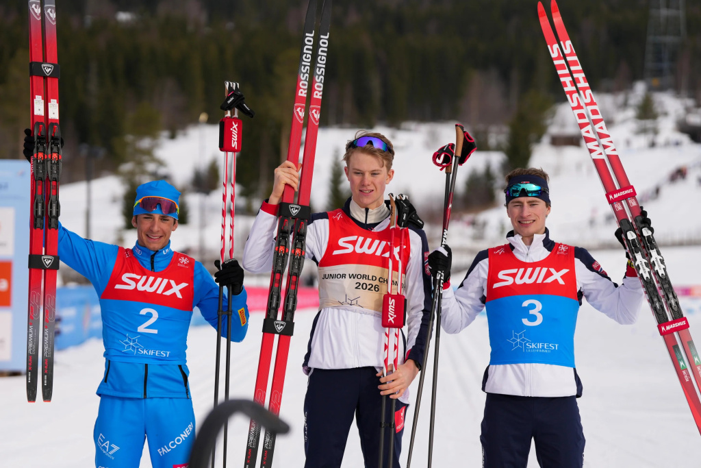 Даниэль Преданцини (Италия), Леопольд Странд, Тарьюс Магнус Харбё (оба - Норвегия)