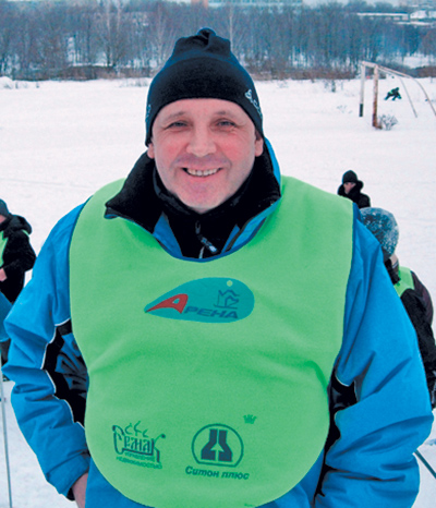 Директор гонки, и он же главный спонсор клуба А.Н.Ермошин