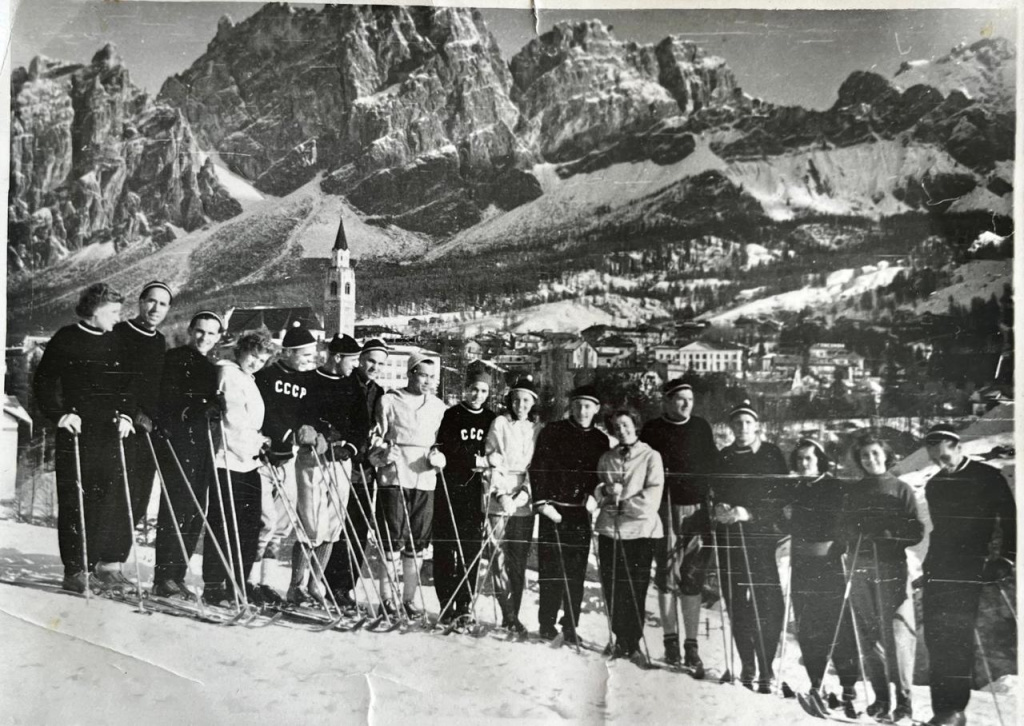 Сборная СССР по лыжным гонкам на Олимпийских Играх 1956 г. в Кортина-д'Ампеццо 