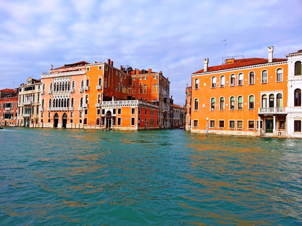 Венеция. Прогулка на вапаретто по Гранд каналу