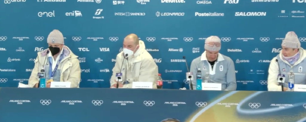 Коменда Франции на пресс-конференции