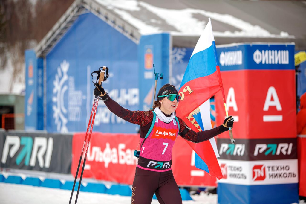 Анастасия Халили, мастер спорта международного класса, сборная команда России по биатлону, обладательница Кубка России по биатлону