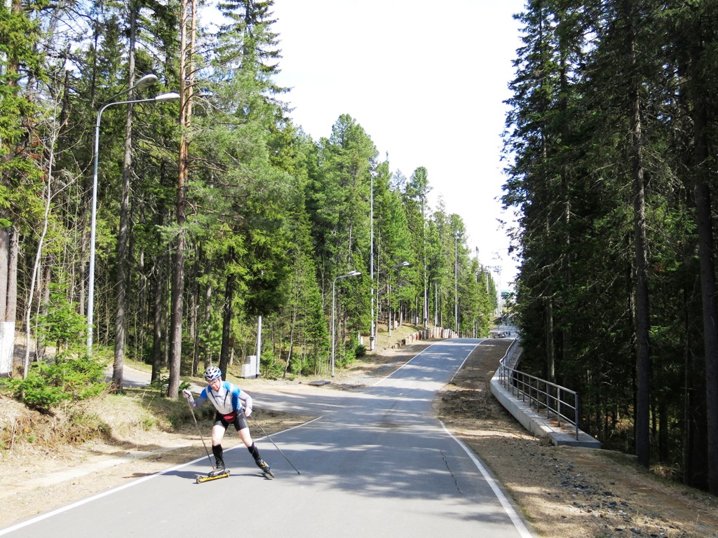 Лыжероллерная трасса самара чайка фото