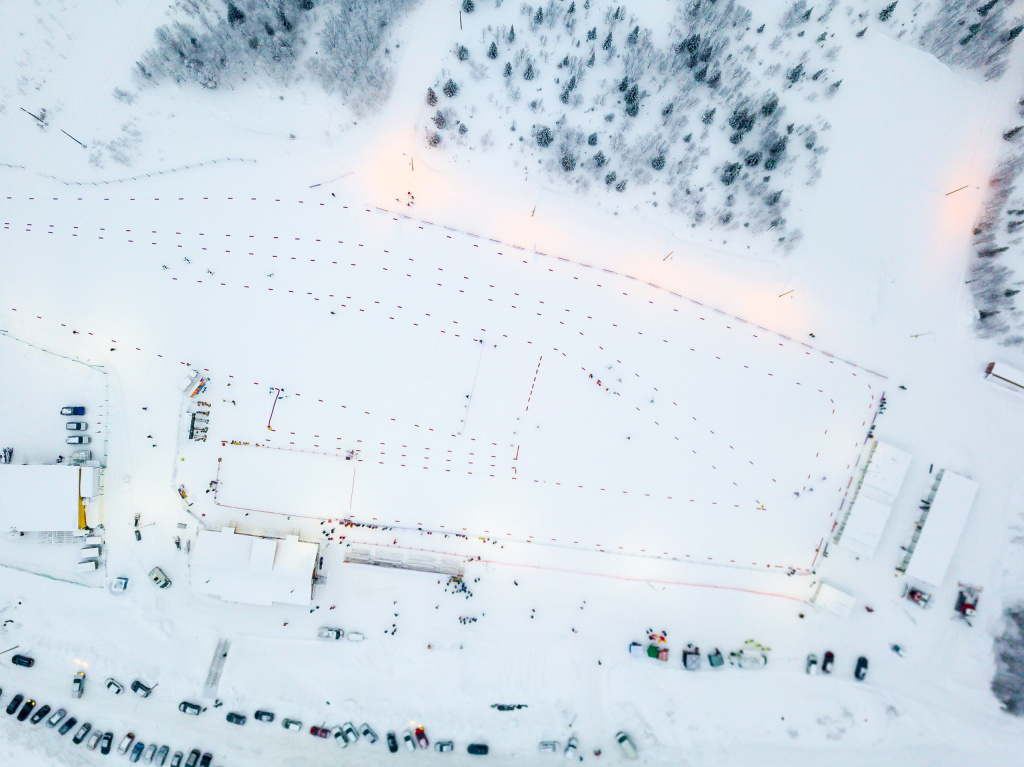 Лыжный стадион "Тирвас" - один из самых современных в России