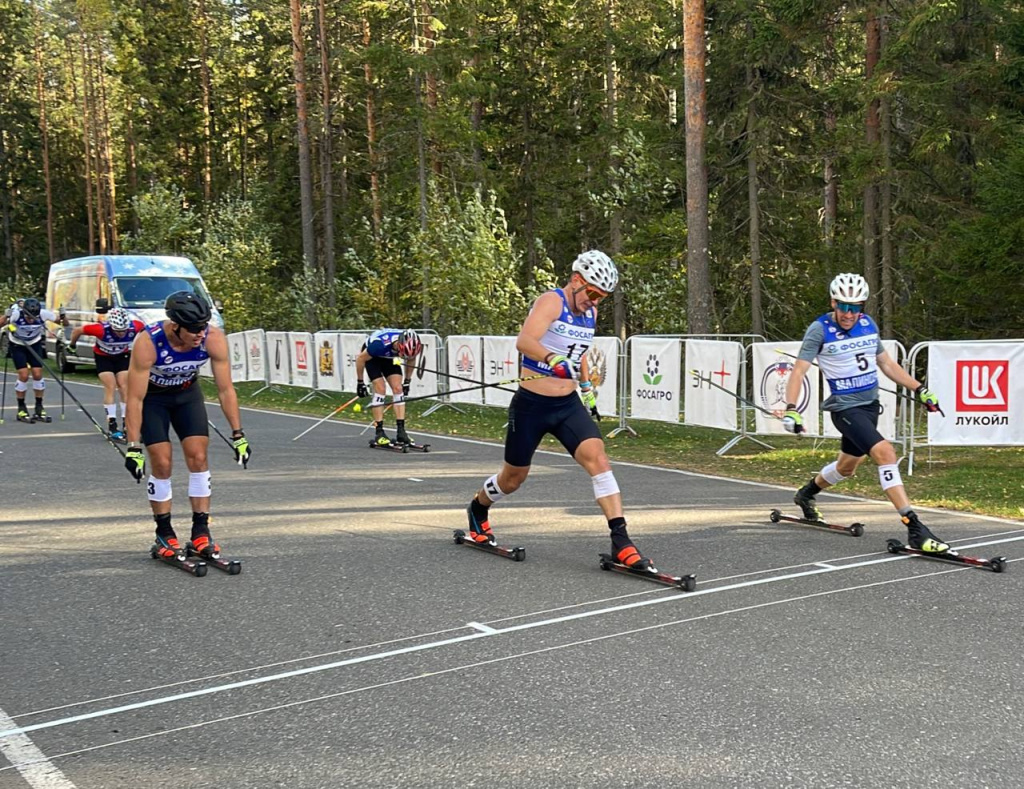 Александр Терентьев, Александр Большунов, Илья Семиков