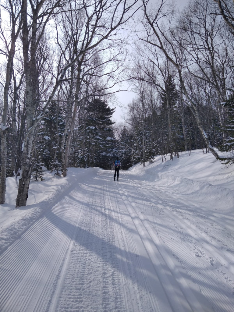 Ещё один кадр с трассы классического марафона.