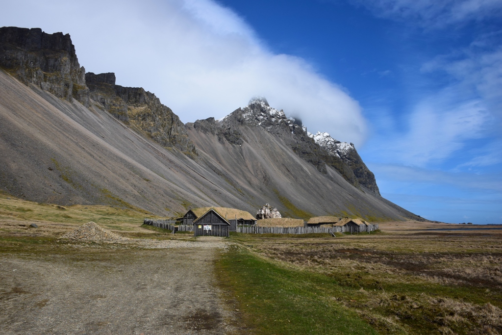 Панорама деревни викингов