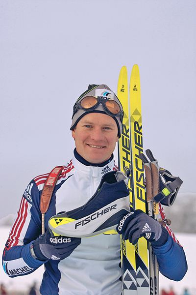 Чемпион мира по биатлону Сергей Рожков с прошлого года, как и Марит Бьорген, как и Тобиас Фредрикссон, выступает в обуви "Fischer".