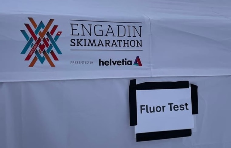 Место, где проводятся тесты лыж. 