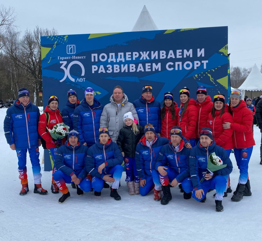 Команда "Русская Зима" на серии стартов Кубка лыжных марафонов RussiaLoppet