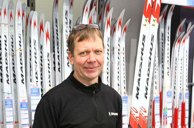 Николай Припусков - лицо Madshus в России.