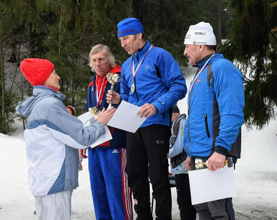 Ветераны лыжного спорта Псковской области