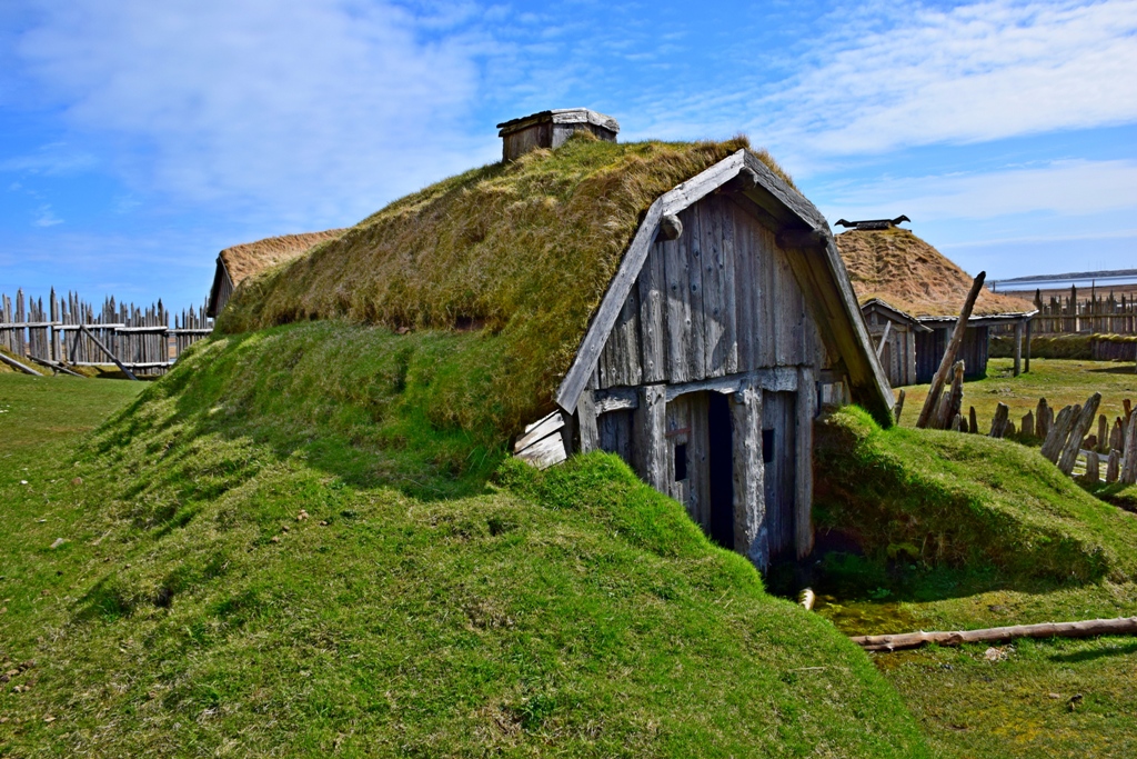Незамысловатые строения викингов