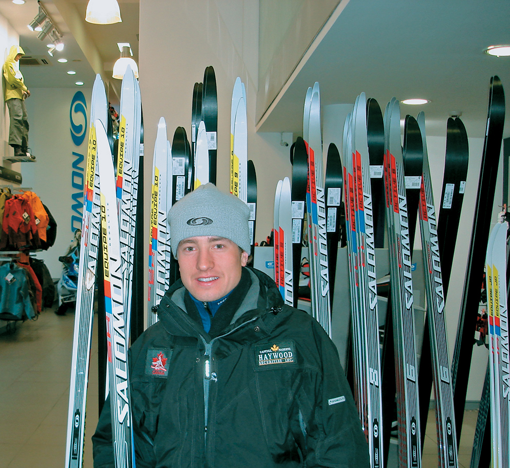 Иван Бабиков был 4-м на этапе Кубка мира на лыжах "Salomon", полученных прямо из магазина.