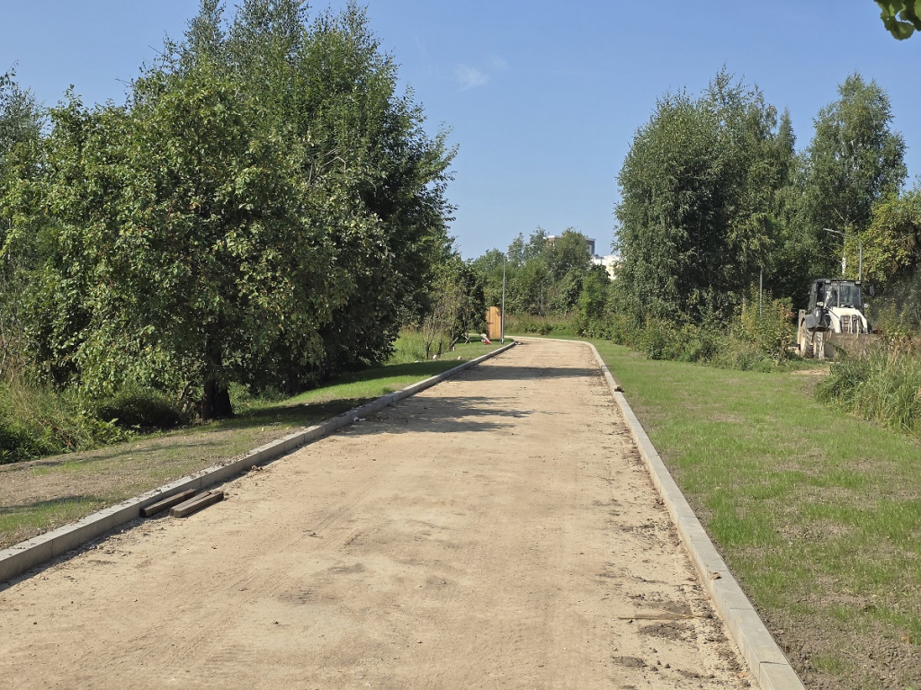 Готовность подъема от второго виража в садах.