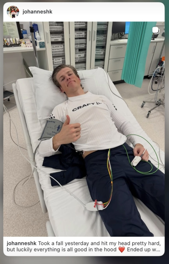 Вчера упал и сильно ударился головой. Но, к счастью, всё не так плохо, как могло бы быть.