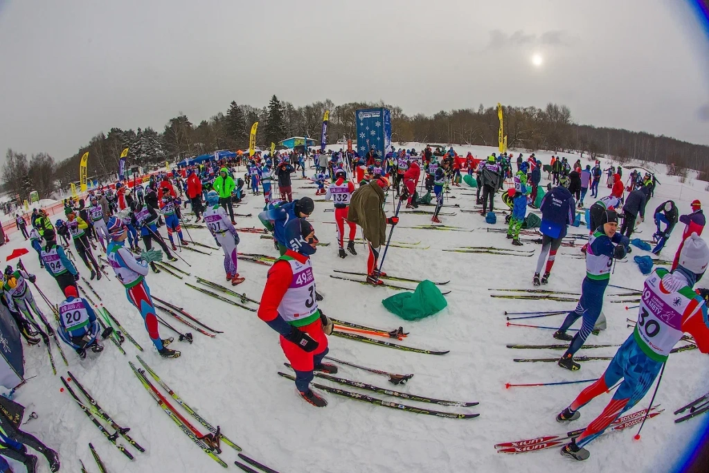 За пару минут до старта.